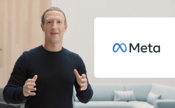 Facebook change de nom et de logo et devient " Meta "