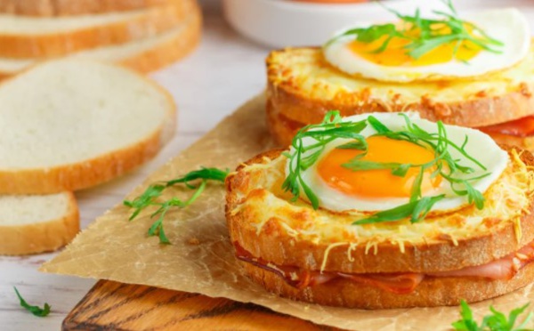 Croque-madame chorizo