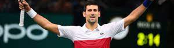 Djokovic remporte les masters de Bercy face à Medvedev