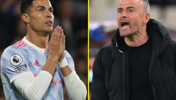 Ronaldo pour Luis Enrique sur le banc d'United