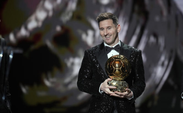 Ballon d’or 2021 : Lionel Messi remporte son 7e Ballon d'or