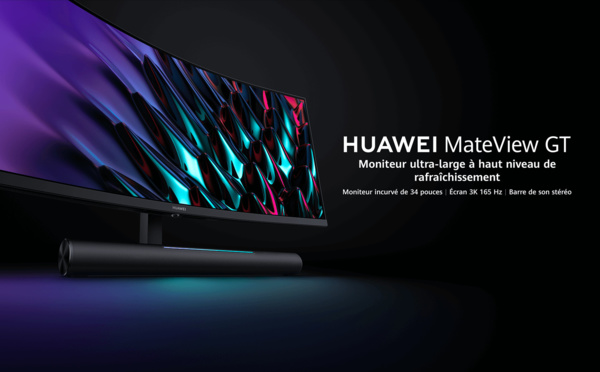 Le premier moniteur pour gamers de Huawei arrive au Maroc