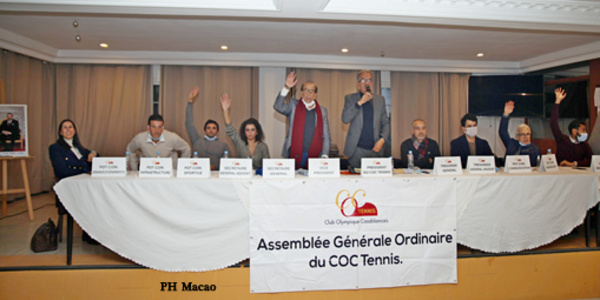 L’Assemblée générale réunie pour voter le rapport moral et financier