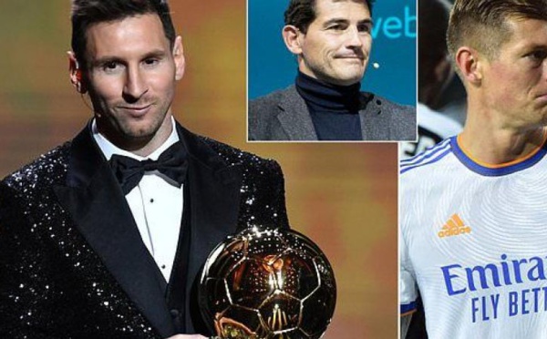MESSI BALLON D'OR : CASILLAS ET KROOS CRITIQUENT