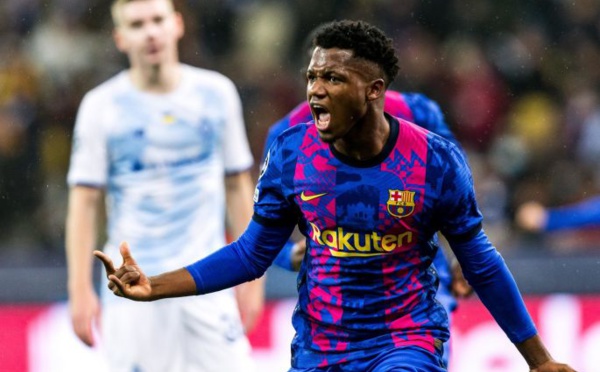 Ansu Fati :un seul objectif ,la ligue des champions