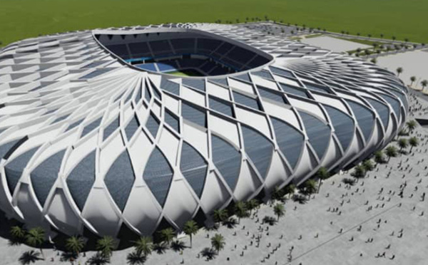 Grand stade d’Al Hoceima : Phase finale des travaux 