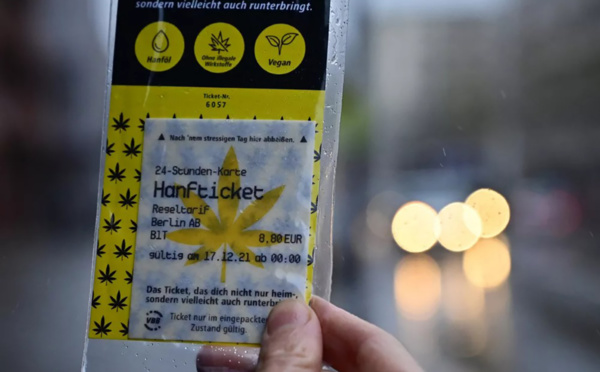 Des tickets de métro comestibles au goût de cannabis à Berlin !