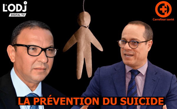 "La prévention du suicide" : Carrefour Santé de L'ODJ TV reçoit Pr Jalal Taoufiq