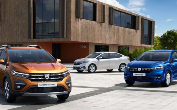 Dacia Maroc, leader des ventes en 2021 pour la 12ème année consécutive