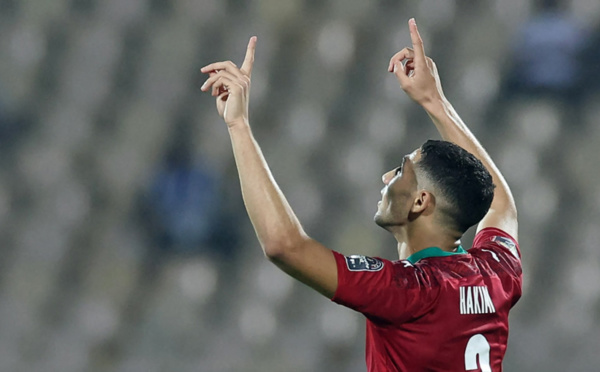 CAN 2021 : Achraf Hakimi dans le onze-type de la CAF
