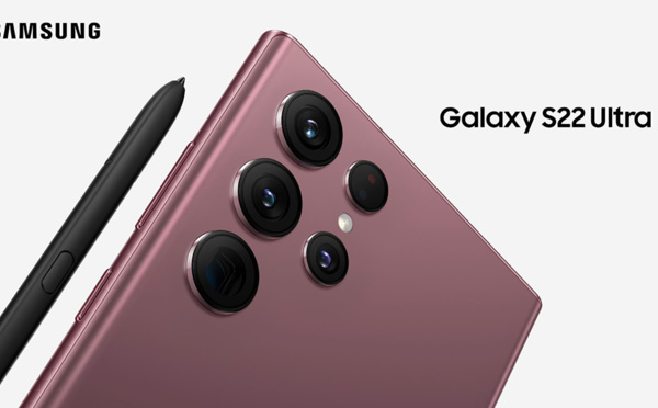 Samsung dévoile le Samsung Galaxy S22 Ultra