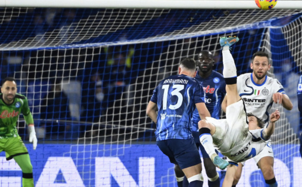 Italie : L'Inter Milan bousculée par Naples