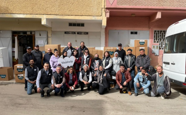 Vague de froid:  Les collaborateurs de Webhelp Maroc mobilisés pour Azrou