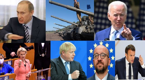 Ukraine, les obus tombent… les masques aussi !