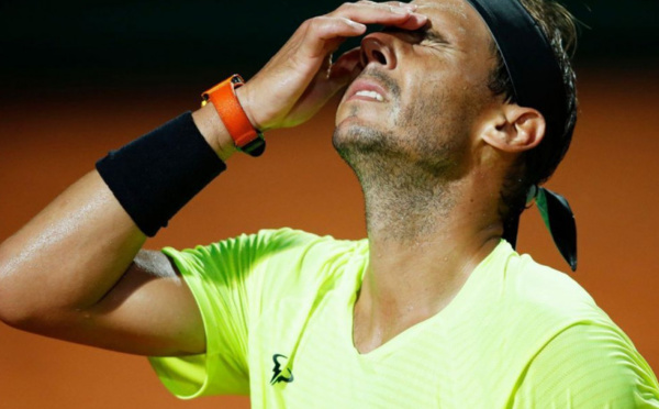 En raison d'une blessure à une côte, Nadal absent "4 à 6 semaines" 