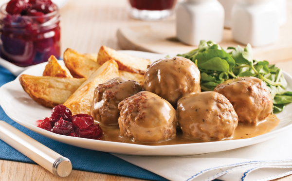 Boulettes de viande à la suédoise