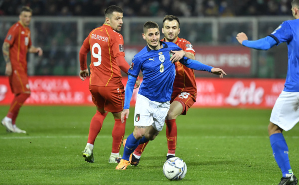 Mondial-2022 : L'Italie éliminée par la Macédoine du Nord