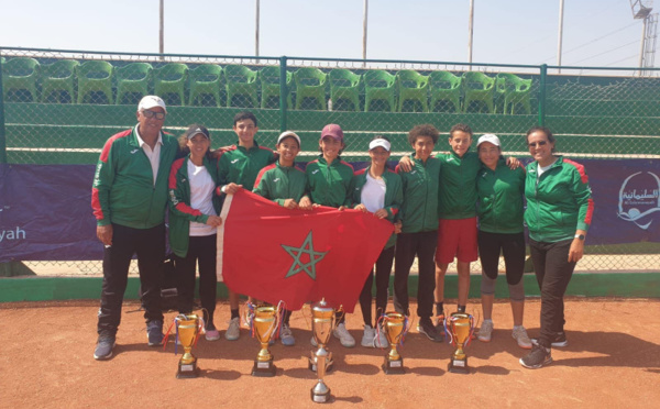 Championnat d'Afrique de tennis U14 :  Le Maroc sacré champion