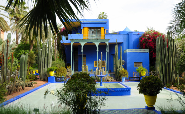 Le jardin Majorelle parmi les plus beaux jardins du monde