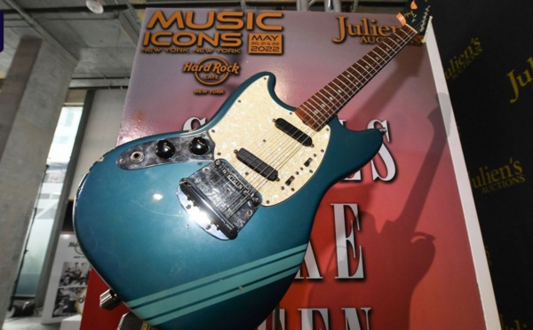 Une guitare de Kurt Cobain bientôt mise aux enchères