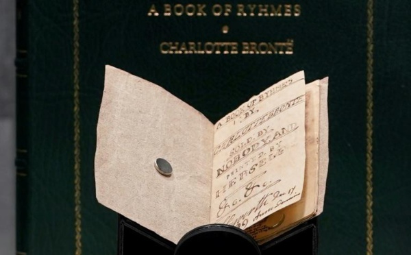 Un livre miniature de Charlotte Brontë acheté à plus d’un million d’euros