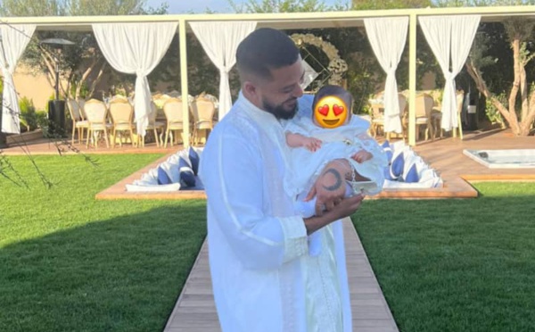 Slimane célèbre le baptême de sa fille à Marrakech