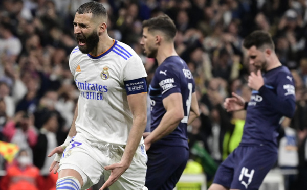 C1 : Le Real Madrid élimine Manchester City et rejoint Liverpool en finale