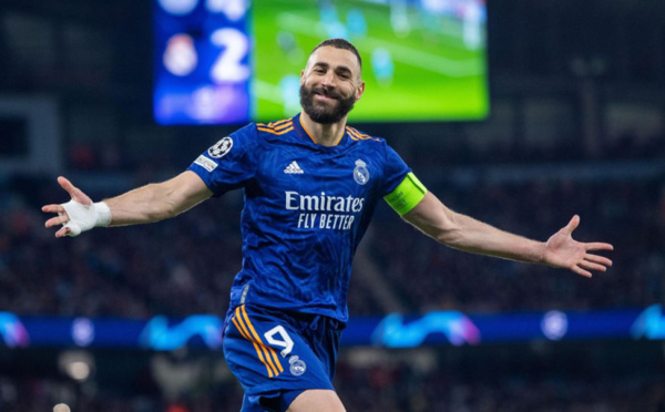 C1 : Karim Benzema rejoint Lewandowski sur le podium des buteurs historiques