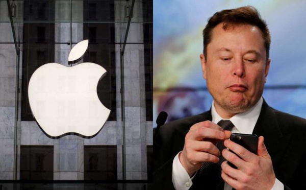 Après twitter, Elon Musk s'attaque à Apple