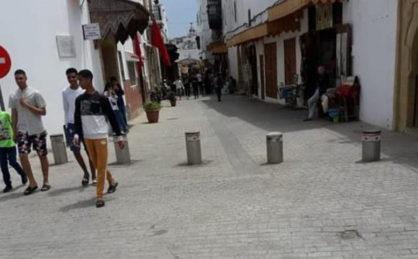 La vieille Medina de Rabat sans voiture
