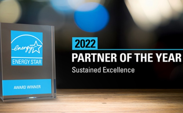 LG Electronics récompensé par l’’US EPA  en tant que partenaire ENERGY STAR de 2022