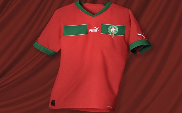 Voici le maillot avec lequel les Lions de l’Atlas disputeront la Coupe du monde