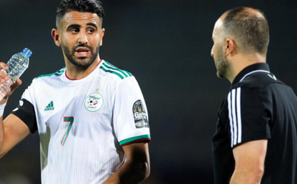 Algérie : Belmadi s'explique sur la non-convocation de Mahrez et parle de "non affaire"