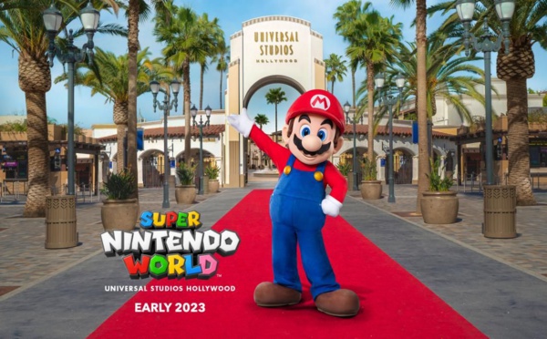 Le "Super Nintendo World" va ouvrir ses portes début 2023