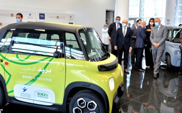 Barid Al-Maghrib adopte des véhicules 100% électriques produits au Maroc