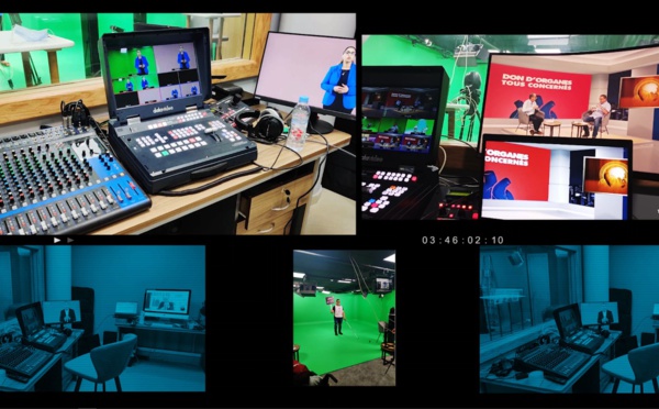 Le studio virtuel de L'ODJ Média, la nouvelle génération de studios !