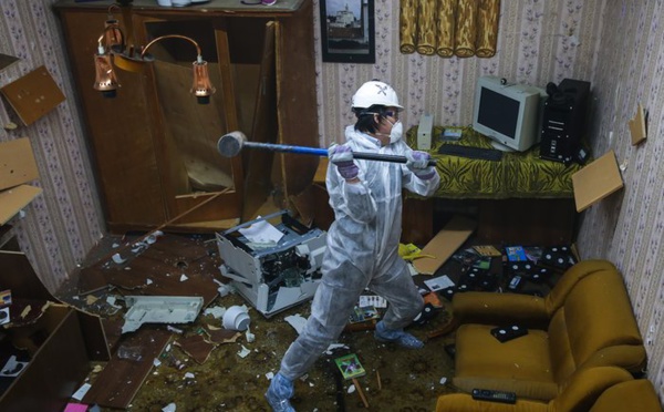 "Fury rooms", tout casser pour se déstresser