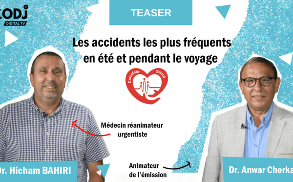 Teaser : Carrefour santé, les accidents les plus fréquents en été et pendant le voyage !