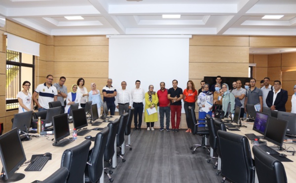 L'odj dans l’enceinte de la Faculté de Médecine de Fès