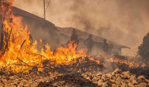 Tétouan : L'incendie de forêt de Bni Idder maîtrisé