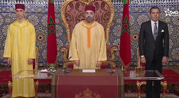 Le discours du roi, après le 1er degré, il y a le 2nd…