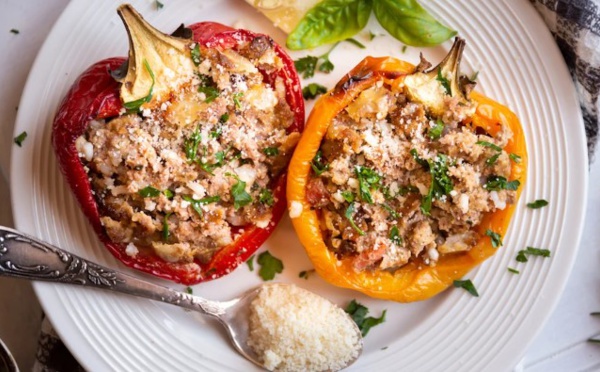 Poivrons farcis au thon
