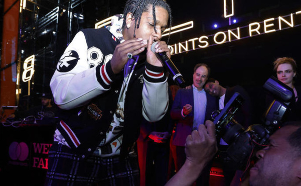 Le rappeur A$AP Rocky inculpé pour une fusillade à Los Angeles