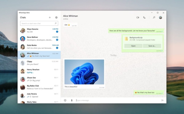 WhatsApp lance une nouvelle application pour Windows et macOS