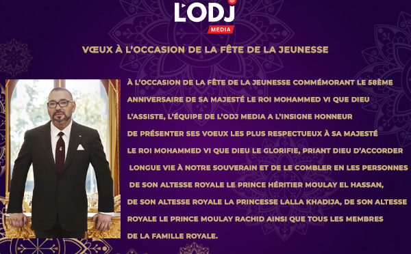 Vœux de l'ODJ Média à l'occasion de la fête de la jeunesse