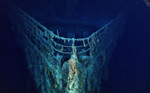 De nouvelles images inédites de l’épave du Titanic