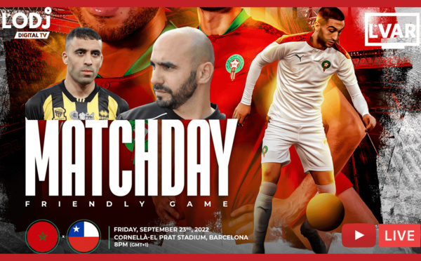 برنامج الڨار : شاهد مباراة المنتخب الوطني منتخب الشيلي وديا إستعدادا لكأس العالم قطر 2022