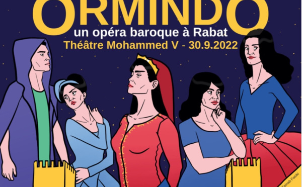 L’opéra baroque "Ormindo" de Francesco Cavalli sera présenté le 30 Septembre à Rabat