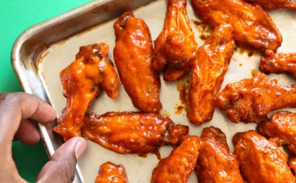 Ailes de poulet piquantes au four 