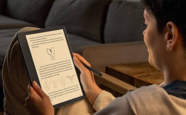Kindle Scribe, la liseuse d'Amazon qui permet d'écrire et dessiner